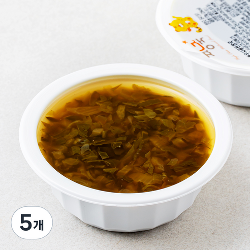 짱죽 한우사골된장국, 혼합맛(한우/사골), 170g, 5개