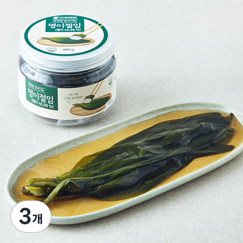 도들샘 명이절임, 300g, 3개