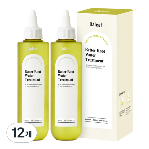 달리프 클로렐라 베러 루트 탈모증상완화 워터 트리트먼트, 12개, 200ml