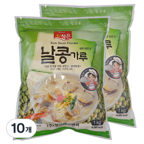 청은 날콩가루, 10개, 1kg