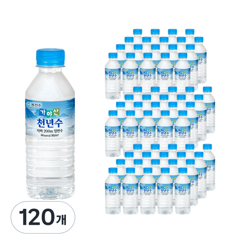 가야산천년수 생수, 330ml, 120개