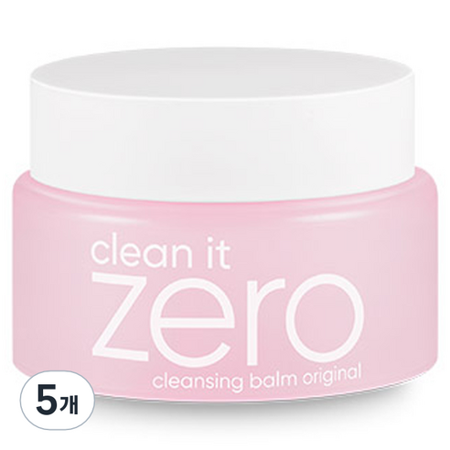 바닐라코 클린 잇 제로 클렌징밤 오리지널, 25ml, 5개