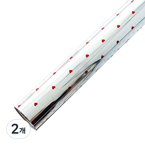 미니하트 비닐 증착 포장지 중 37.5cm x 17m, 하늘, 2개