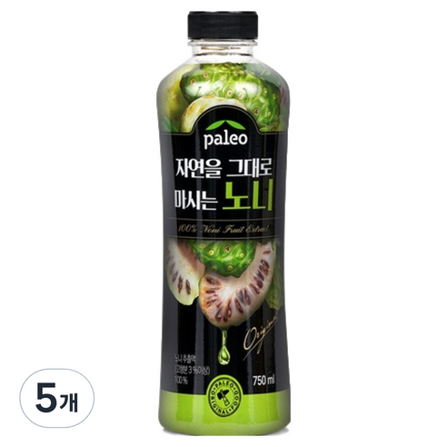 팔레오 자연을 그대로 마시는 노니, 750ml, 5개