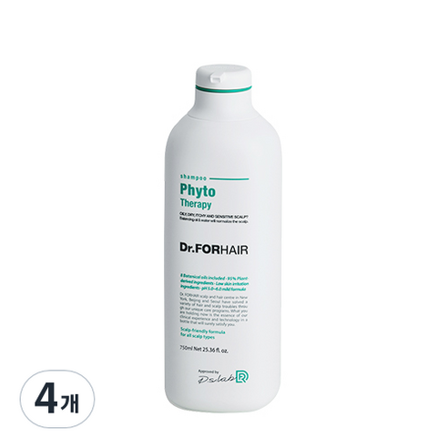 닥터포헤어 피토테라피 샴푸, 750ml, 4개