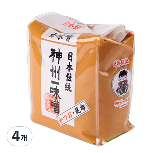 신주 일미 백된장, 1kg, 4개