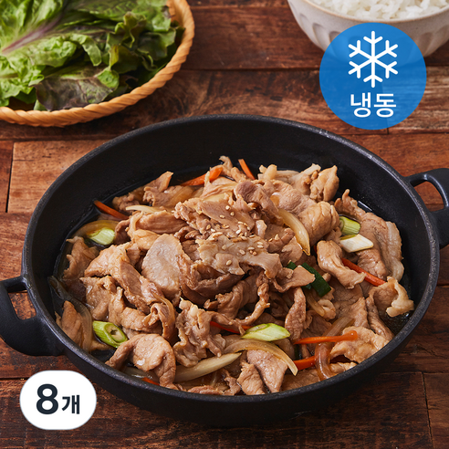 맛있는녀석들 성북동 한돈 돼지불백 (냉동), 350g, 8개