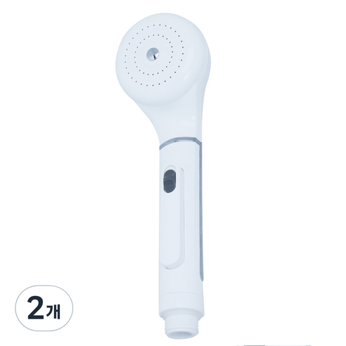 원터치 절수 샤워기 헤드, 2개