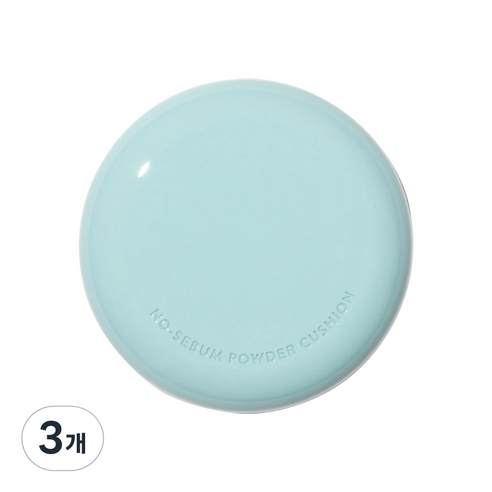 이니스프리 New 노세범 파우더 쿠션 본품 SPF35 PA++ 14g, 21N 바닐라, 3개