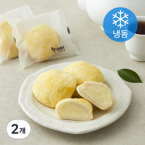 착한떡 생우유 찹쌀떡 (냉동), 60g, 4개입, 2개