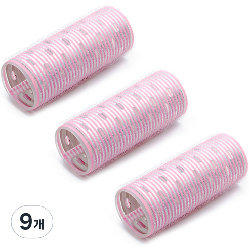 루이본 열전도 앞머리 헤어롤 3p, 9개