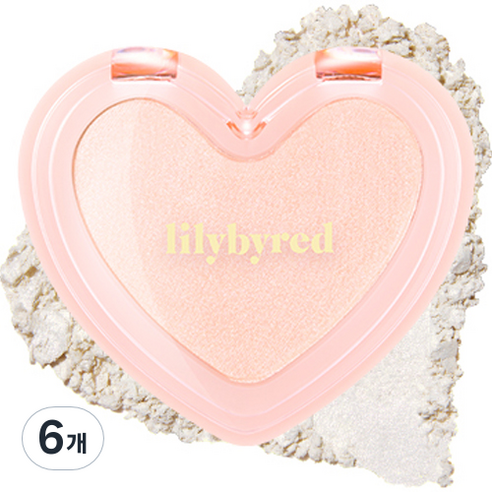 릴리바이레드 러브빔 글로우 베일 3.2g, 03 슈가빔, 6개