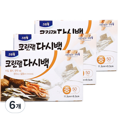 크린랲 다시백, 중(M), 6개