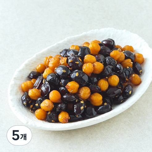 식도감 병아리콩 조림 반찬, 150g, 5개