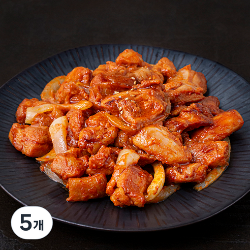 요리락 춘천식 달콤 닭갈비, 500g, 5개