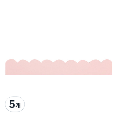 구름 선반 볼트, 라이트핑크, 5개