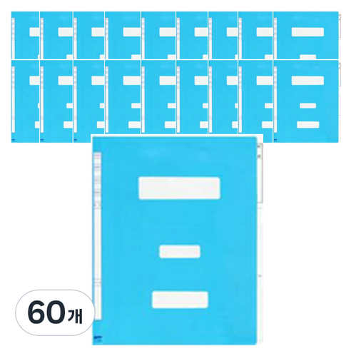 PP 정부화일, 하늘색, 60개