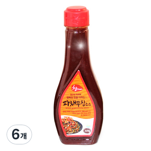 우리식품 파채무침 소스, 320g, 6개
