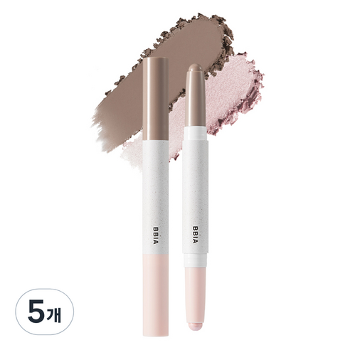 삐아 라스트 윤곽 스틱 2.4g, 02쿨 디테일, 5개
