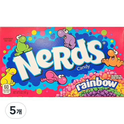 네슬레 너즈 레인보우 캔디, 141g, 5개