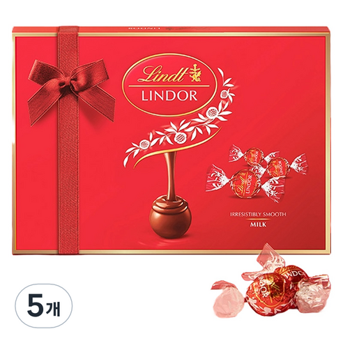 린도르 린트 린도볼 밀크 초콜릿 12p, 144g, 5개