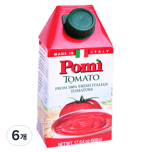 포미 토마토 소스, 500g, 6개