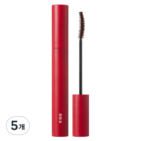 삐아 네버 다이 마스카라 익스트림 7g, 5개, 02 슈퍼 브라운