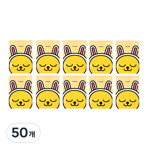 카카오프렌즈 L자 홀더 파일, 무지, 50개