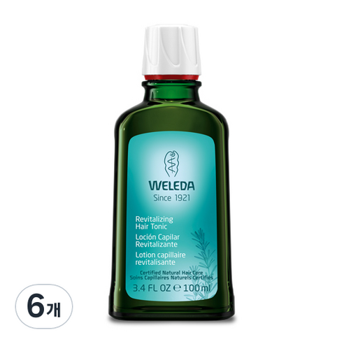 벨레다 리바이탈라이징 헤어 토닉, 100ml, 6개