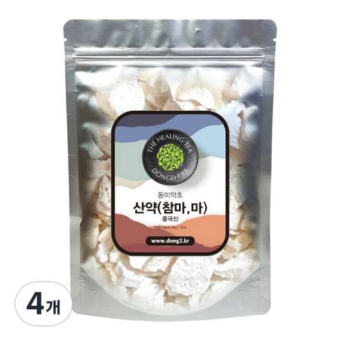 동이약초 산약 참마 마, 150g, 4개