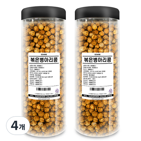 고미네 볶은 병아리콩, 500g, 4개