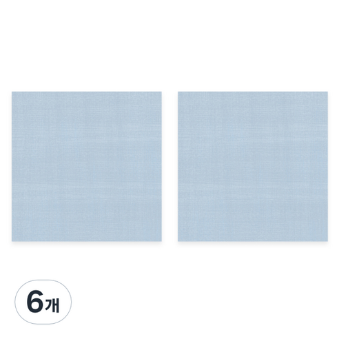 모노라이크 컬러 페인팅 메모지, 09 페일 스카이, 1개입, 6개