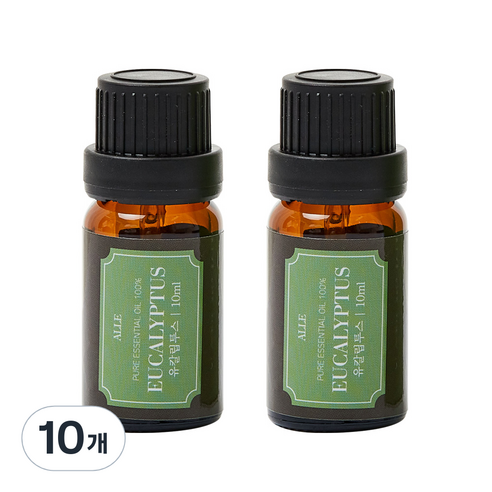 알레 비건 아로마 에센셜 오일 유칼립투스 향, 10ml, 10개
