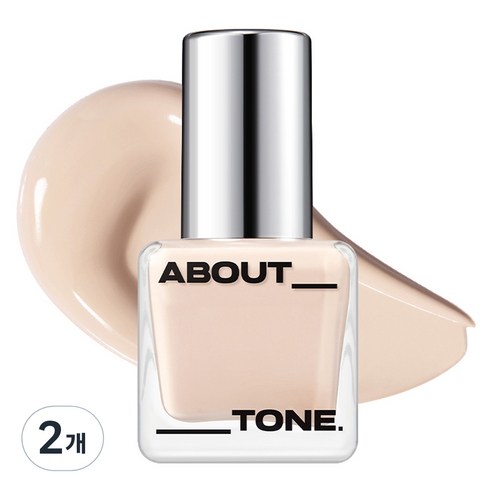 어바웃톤 스킨 레이어 핏 파운데이션 30ml, 아이보리, 2개