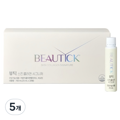 뷰틱 스킨콜라겐 시그니쳐 28p, 5개