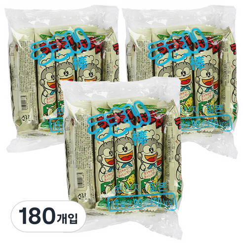 우마이봉 콘스프맛 콘포타지, 6g, 180개