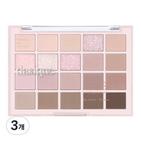 데이지크 무드 섀도우 팔레트 10.5g, 02 쿨 베이직, 3개