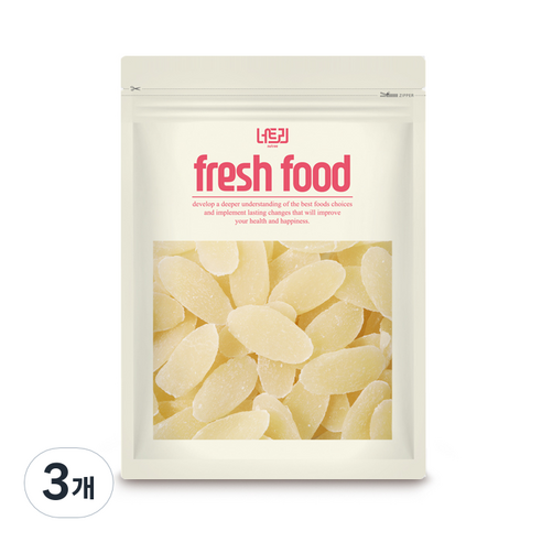 너트리 건파인애플, 500g, 3개