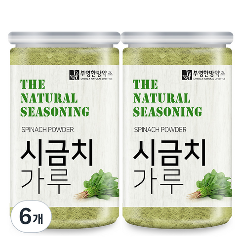 부영한방약초 시금치가루, 150g, 6개