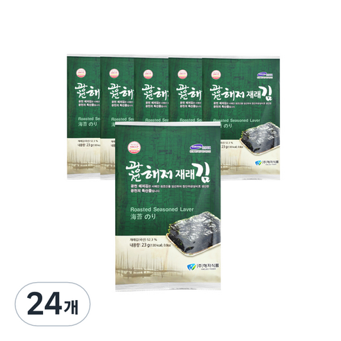 광천해저 재래김, 23g, 24개