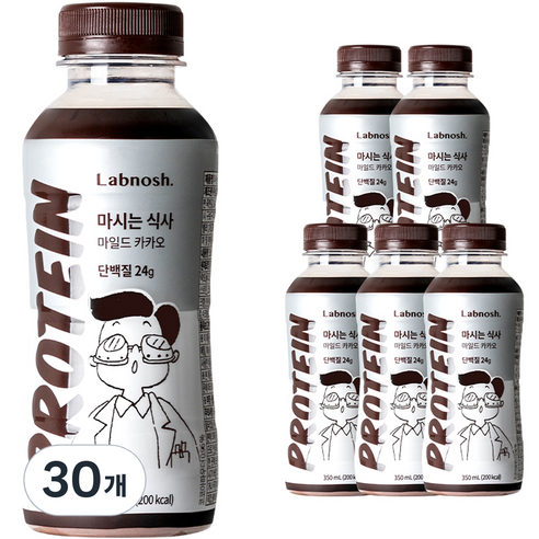 랩노쉬 마시는 식사 마일드 카카오, 30개, 350ml