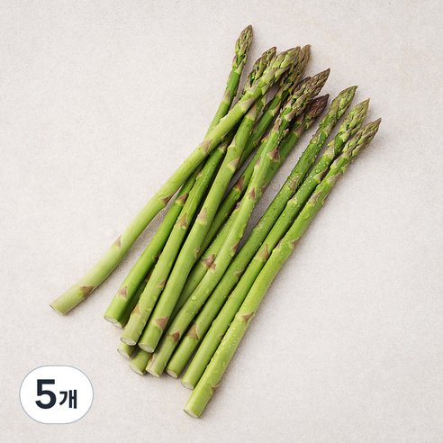 친환경 아스파라거스, 200g, 5개