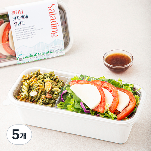 샐러딩 카프레제 샐러드, 195g, 5개