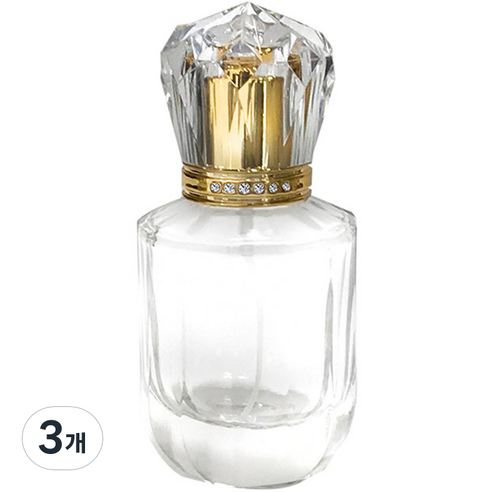 마켓플랜 향수 유리공병 30ml, 3개