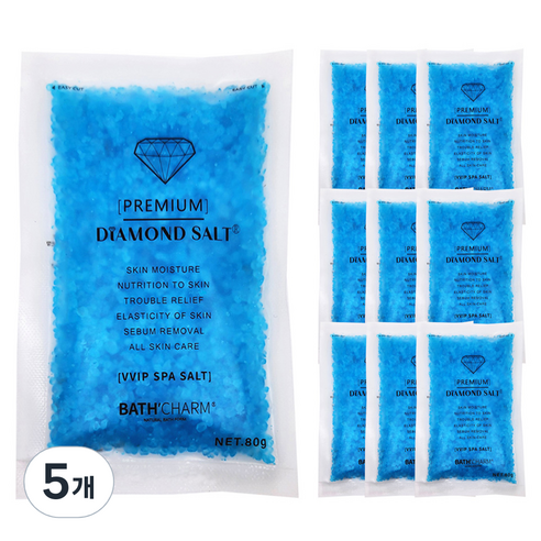바스참 다이아몬드 솔트 민트, 800g, 5개