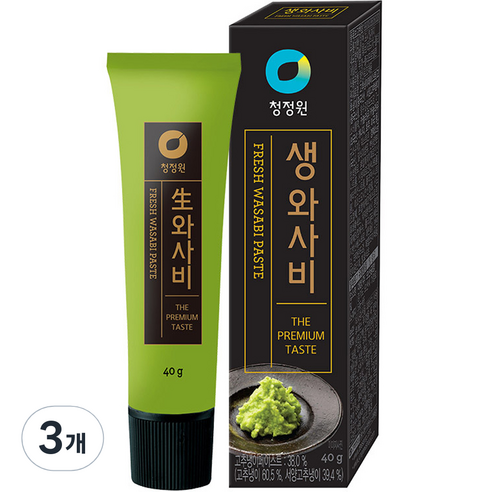 청정원 생와사비, 40g, 3개 삼광999750 Best Top5