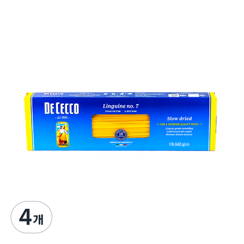 데체코 링귀니, 453g, 4개