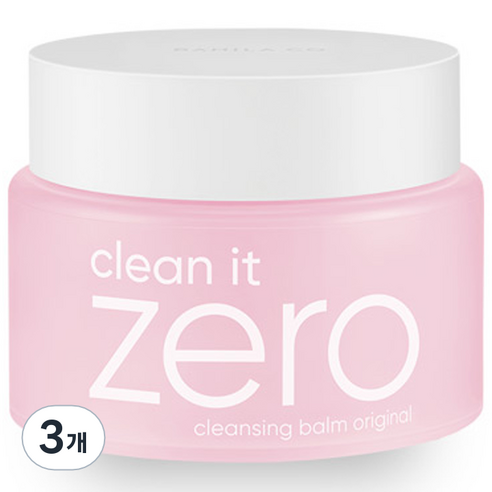 바닐라코 클린 잇 제로 클렌징밤 오리지널, 50ml, 3개