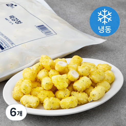 하늘푸드 떡강정 (냉동), 1kg, 6개