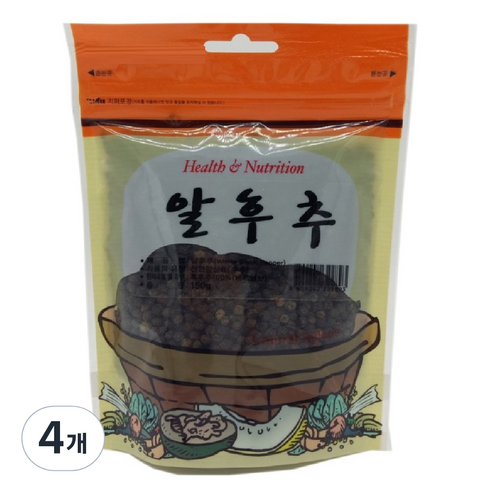 청은 알후추, 150g, 4개